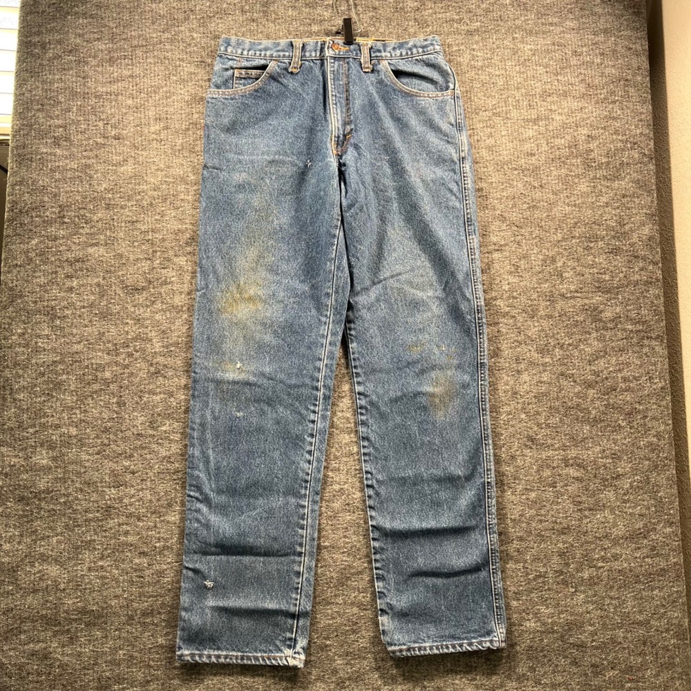 Reed FR Flame Resistant Work Jeans Blue 36x37 Fits 34x33